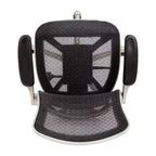 Flash Furniture Mid-Back Transparent Mesh Executive Swivel Office Chair with Flip-Up Arms