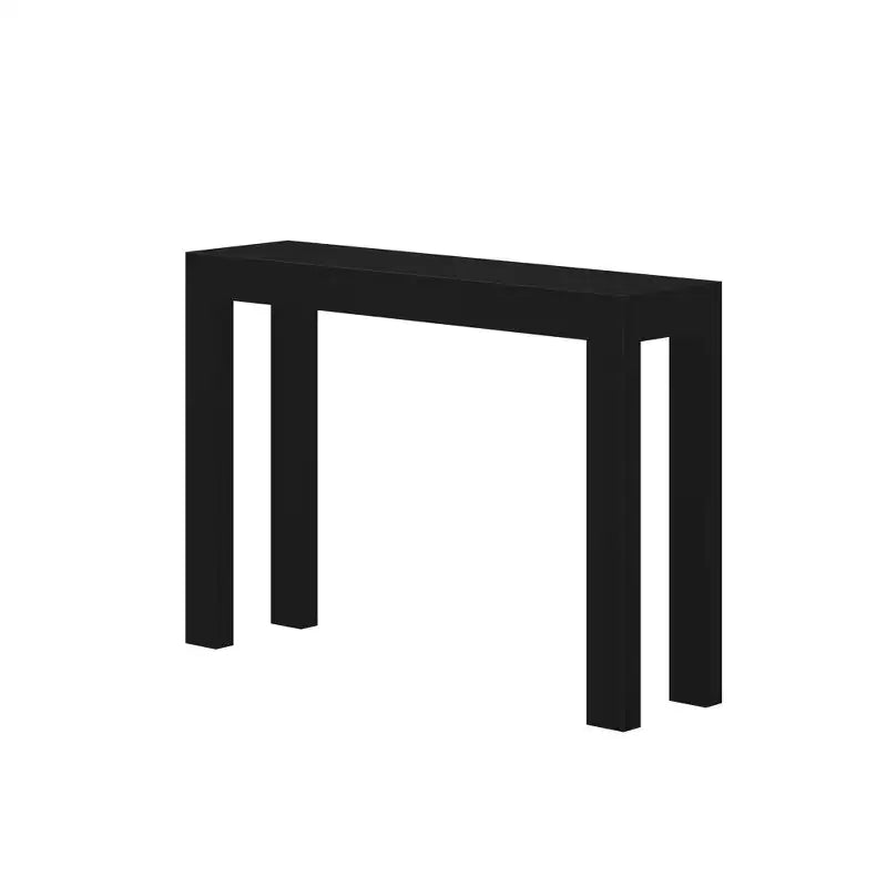 Plank+Beam 46 Modern Solid Wood Console Table, Narrow Entryway Table, Behind The Couch