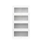 Contemporary Glass Doors Office Storage Cabinet