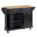 Simple Living Georgia Rolling Kitchen Cart