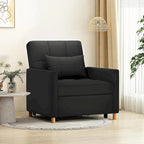 AECOJOY 3 in 1 Sleeper Sofa Chair w/ Pillow &Convertible Backrest