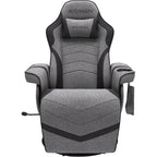Gaming Recliner - Reclining Gaming Chair with Footrest