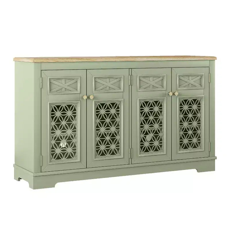 Festivo 57 Vintage Storage Accent Buffet Sideboard Cabinet