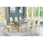 Best Quality Furniture Big Glass Table Dining Sets