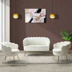 Xabier 52 in. 3 Piece Living Room Set by HULALA HOME