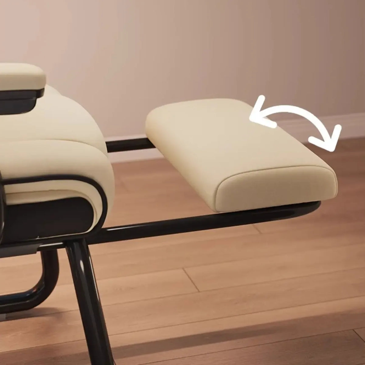 Yellow High-Back Leather Ergonomic Executive Chair