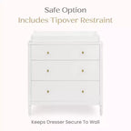 3 Drawer Dresser with Changing Top - Kids Nursery