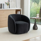 Modern Swivel Barrel Accent Chair